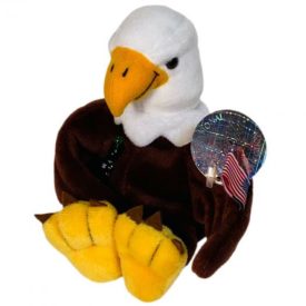 1999 Coca-Cola International USA - REEGLE THE EAGLE Bean Bag Plush 5.5"