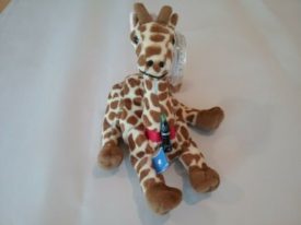 1999 Coca-Cola International SOMALIA - RIFRAFF The GIRAFFE Bean Bag Plush 5.5"