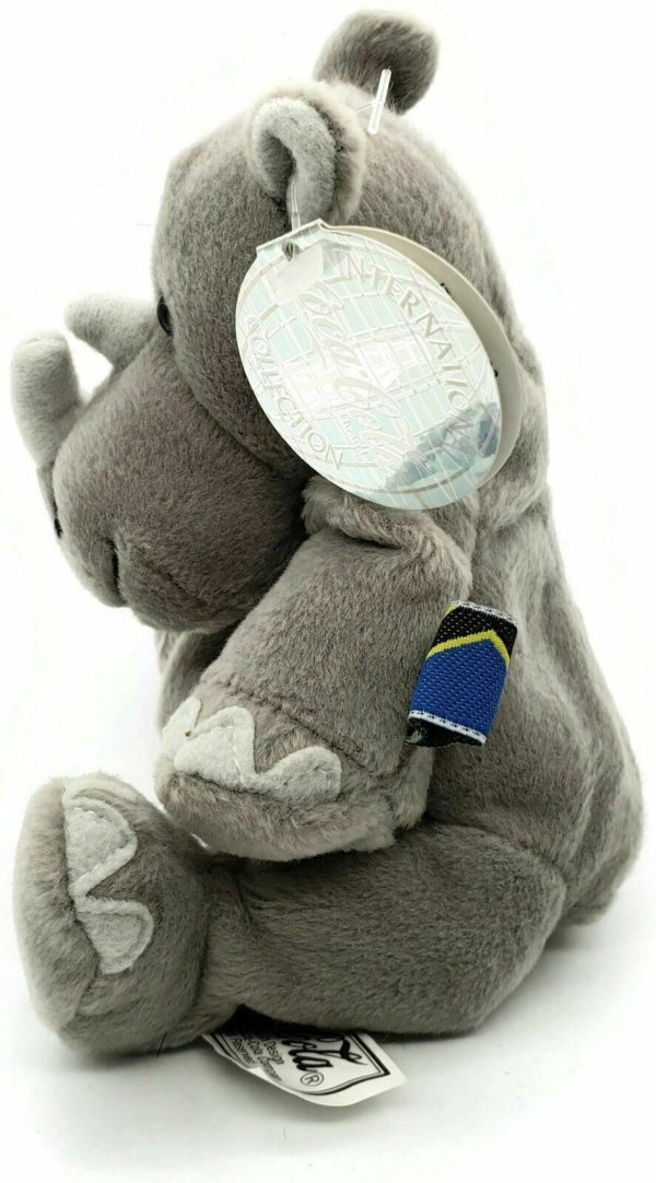 1999 Coca-Cola International TANZANIA - RHINY The RHINO Bean Bag Plush 5.5"