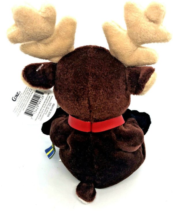 1999 Coca-Cola International SWEDEN - BALTIC The REINDEER Bean Bag Plush 5.5"