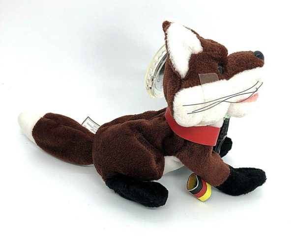 1999 Coca-Cola International GERMANY - FANNIE the FOX Bean Bag Plush 5.5"