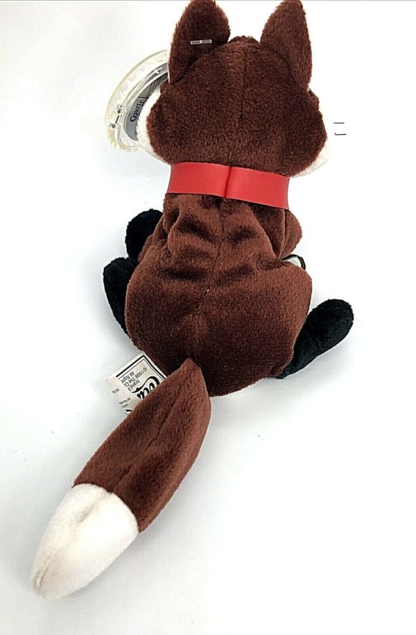 1999 Coca-Cola International GERMANY - FANNIE the FOX Bean Bag Plush 5.5"