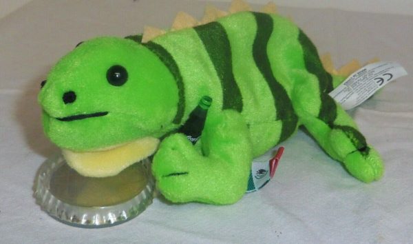 1999 Coca-Cola International MEXICO - PACO The IGUANA Bean Bag Plush 5.5"