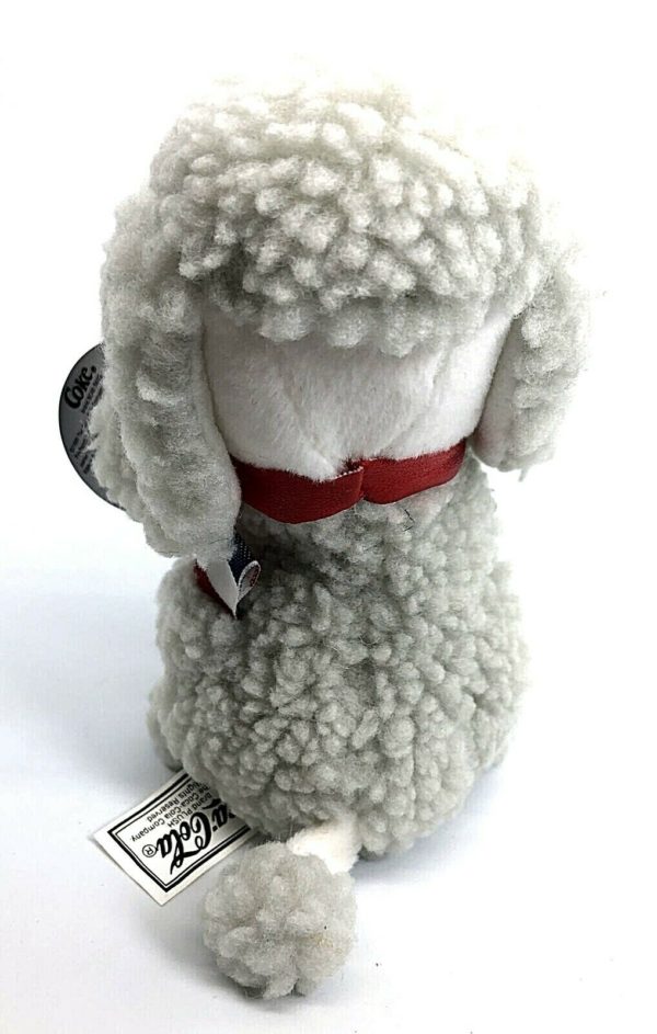 1999 Coca-Cola International FRANCE - STRUDAL The POODLE Bean Bag Plush 5.5"