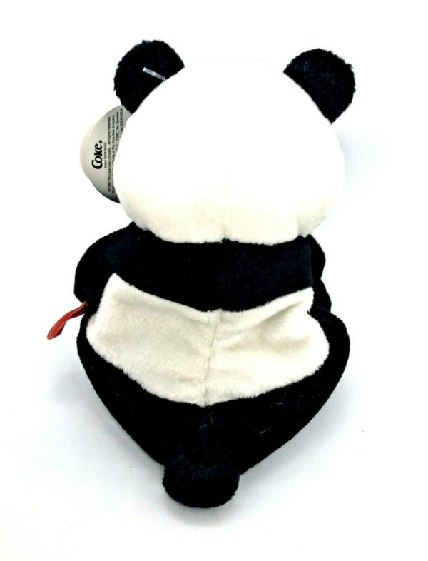 1999 Coca-Cola International CHINA - ZONGSHI The PANDA Bean Bag Plush 5.5"