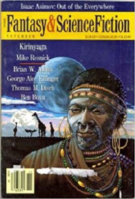 The Magazine of Fantasy & Science Fiction November 1988 (Collectible Single Back Issue Magazine)