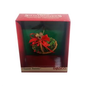 Vintage 1989 Enesco Small Wonders Miniature Ornaments Sweet Treats