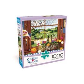 Charles Wysocki "Peach of a Day"  1000 Piece Jigsaw Puzzle by Buffalo Games