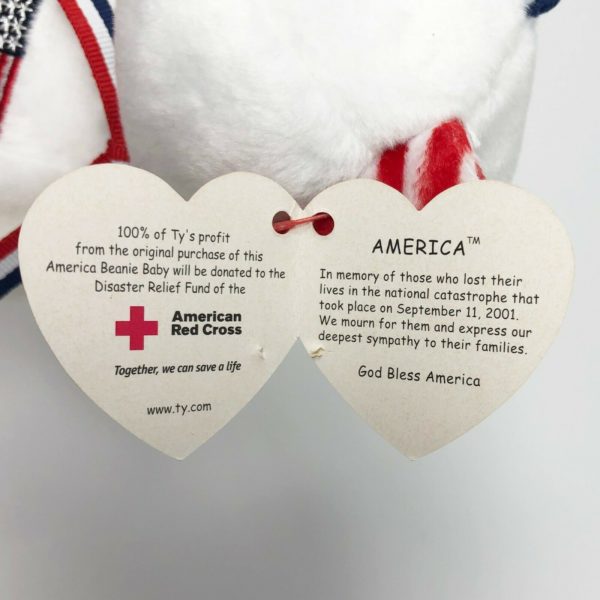 Ty Beanie Baby - America The Red Cross Bear