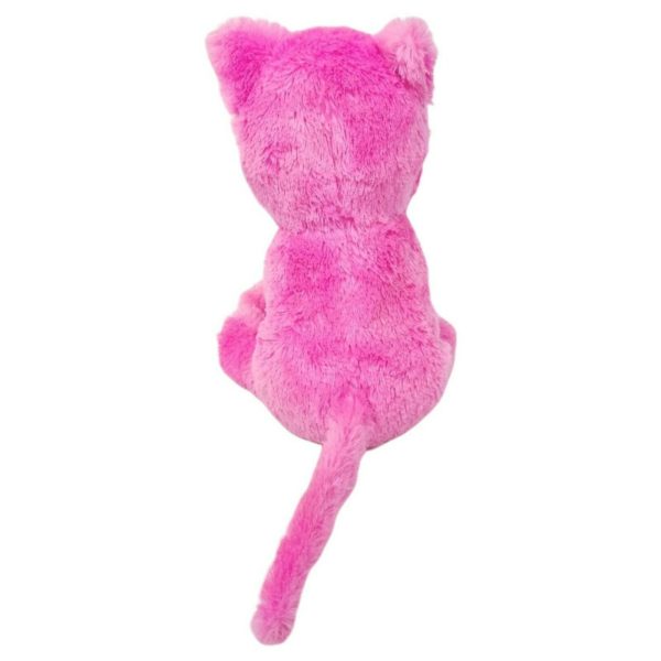 Winkeez Kitten Plush 6" Caitlin The Cat Pink Sparkly Big Eyes
