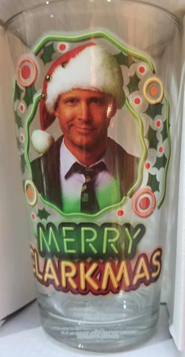 National Lampoon's Christmas Vacation - Glassware Set, Set of Four, 16 oz (473ml) glasses