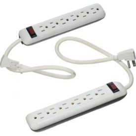 Power Zone OR7000X2 2 Pack 6 Outlets, 15 Amp