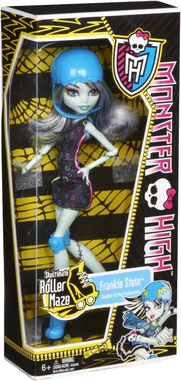 Monster High Roller Maze Frankie Stein Doll 10.5"