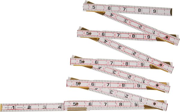 Crescent Lufkin 5/8 X 6 Red End Engineers Scale Wood Rule