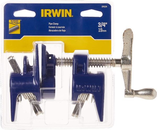 IRWIN QUICK-GRIP Pipe Clamp, 3/4-Inch (224134)