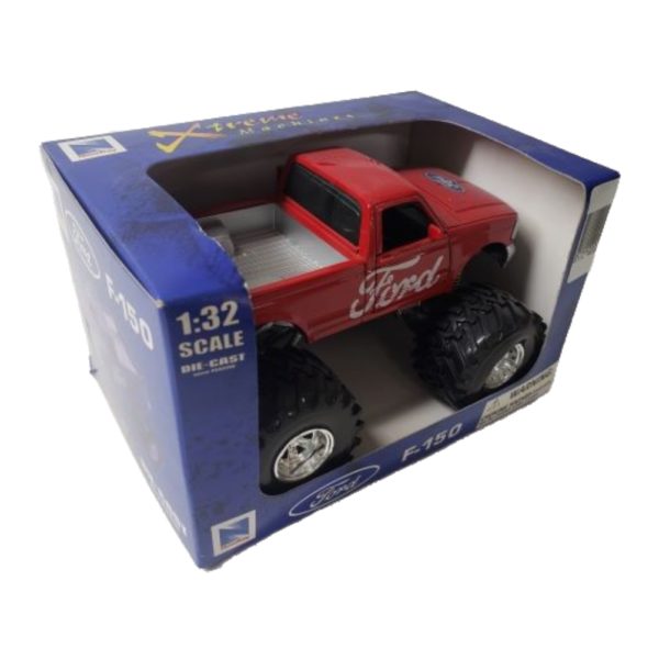 xtreme Machines Die Cast 1:32 Scale Ford F-150 Monster Truck Red