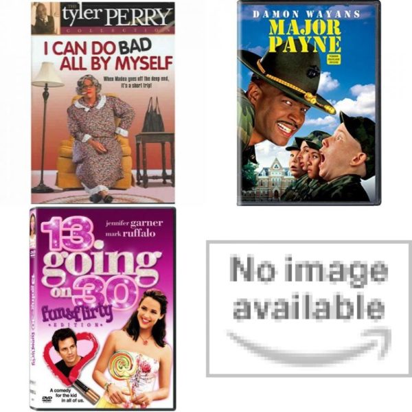 DVD Comedy Movies 4 Pack Fun Gift Bundle: I Can Do Bad All By Myself   Major Payne  13 Going on 30 Fun & Flirty Edition  Three Amigos!