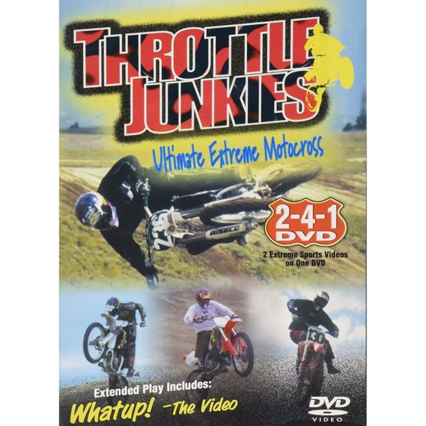 Auto, Truck & Cycle Extreme Stunts & Crashes 4 Pack Fun Gift DVD Bundle: Road Rage: All Boxed Up Vols. 1-3  Throttle Junkies  Across the Dirt: A Dirt Bike Documentary  Servin It Up