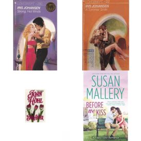 Assorted Romance Paperback Book Bundle (4 Pack): Strong, Hot Winds Loveswept #280 5th Anniversary  Mass Market Paperback, A Summer Smile Loveswept No 122 Mass Market Paperback, Ever After Mass Market Paperback, Before We Kiss Fools Gold, Book 16 Mass Market Paperback
