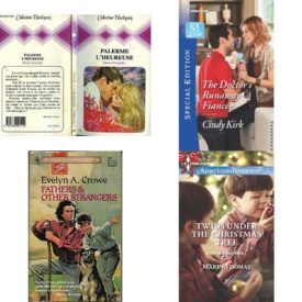 Assorted Harlequin Romance Paperback Book Bundle (4 Pack): The Marriage Contract  Paperback, The Doctors Runaway Fiancée Rx for Love, 15 Mass Market Paperback, Fathers and Other Strangers Paperback, Twins Under the Christmas Tree The Cash Brothers Mass Market Paperback