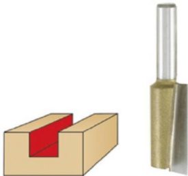 Vermont American 22412 5/16-Inch x 7/8-Inch Carbide Sngl Flute Straight Router Bit