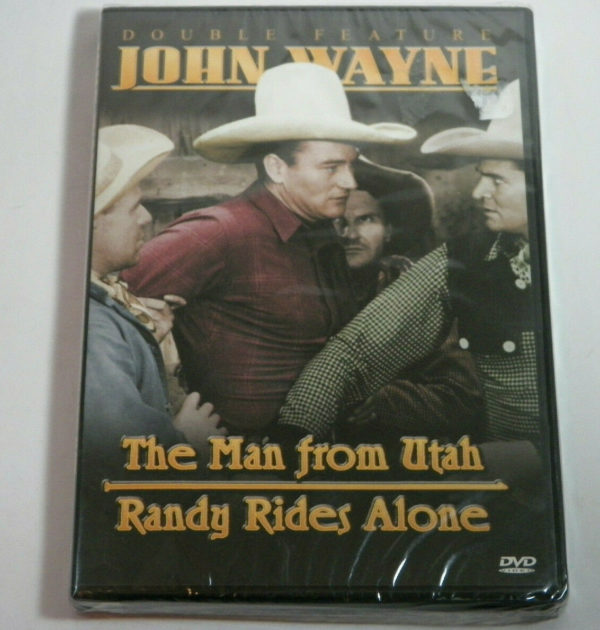 DVD Assorted Movies 4 Pack Fun Gift Bundle: The Blind Side, Ocean's Eleven, Talladega Nights - The Ballad of Ricky Bobby, John Wayne - Double Feature: The Man From Utah/Randy Rides Alone