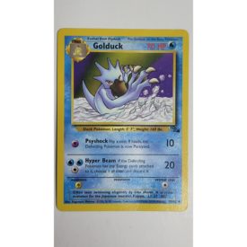 Excellent Golduck 35/62 Fossil Set Pokemon Card