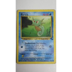 Excellent Horsea 49/62 Fossil Set Pokemon Card