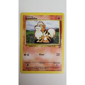 Mint Growlithe 42/130 Base Set 2 Pokemon Card