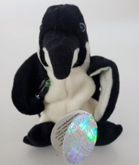 1999 International Collection Collectible Coca-Cola Bean Bag Plush - Peng the Penguin Chile