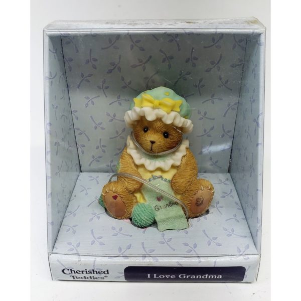 2004 Enesco Cherished Teddies I Love Grandma Figurine #119416