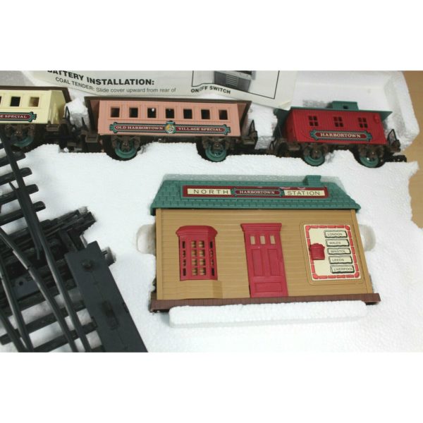 2000 New Bright Harbortown Train Set w/ Light & Sound #171L