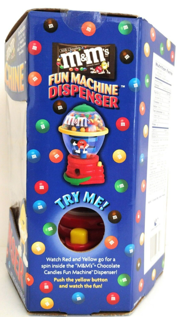 M&M's Fun Machine Candy Dispenser Limited Edition Collectible