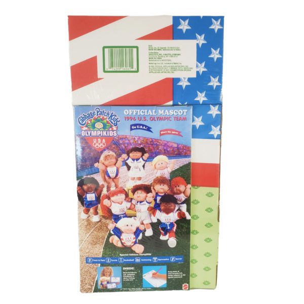 1996 Mattel Cabbage Patch Kids Olympics Girls Basketball Olympikids "Deborah Eve" Special Edition Doll Gift Set