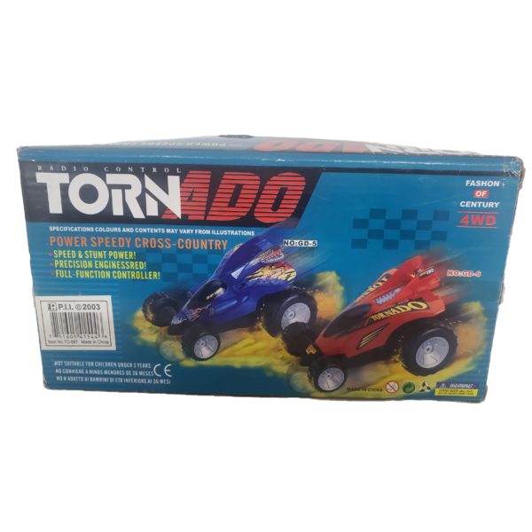 Vintage 2003 Gaodeng Radio Control "Tornado" 27 Mhz Stunt Car #TO-987