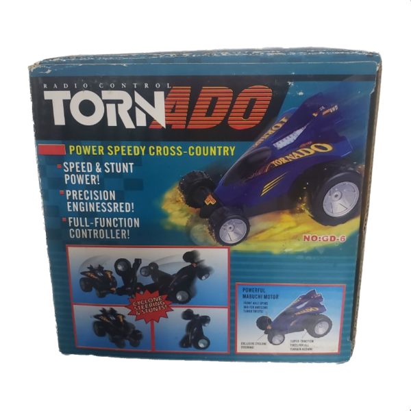 Vintage 2003 Gaodeng Radio Control "Tornado" 27 Mhz Stunt Car #TO-987