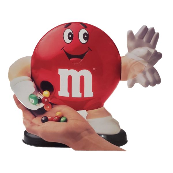 M&M's Candy Dispenser "Red" Limited Edition Collectible