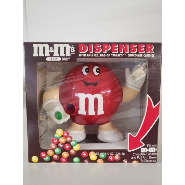 M&M's Candy Dispenser "Red" Limited Edition Collectible