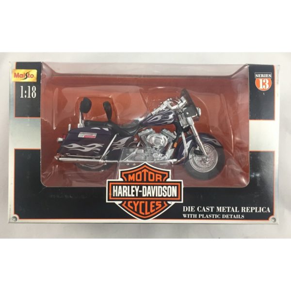 Maisto Series 13 Harley Davidson 2002 FLHRSEI CVO Custom Motorcycle Diecast 1:18