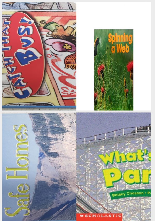 Children's Fun & Educational 4 Pack Paperback Book Bundle (Ages 3-5): READING 2007 INDEPENDENT LEVELED READER GRADE K UNIT 5 LESSON 5 ADVANCED, Spinning a Web: Mini Book, Reading 2007 Independent Leveled Reader Grade K Unit 6 Lesson 6 Advanced Safe House Scott Foresman, Whats In A Park? Emergent Readers