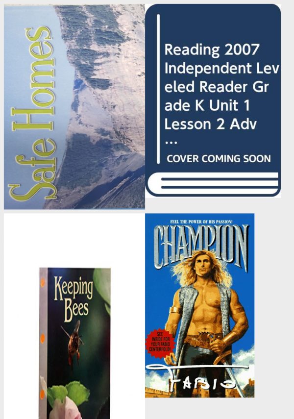 Children's Fun & Educational 4 Pack Paperback Book Bundle (Ages 3-5): Reading 2007 Independent Leveled Reader Grade K Unit 6 Lesson 6 Advanced Safe House Scott Foresman, Reading 2007 Independent Leveled Reader Grade K Unit 1 Lesson 2 Pam, Keeping Bees Newbridge Discovery Links, Alpha kids Plus Level 23: The Rare Bird