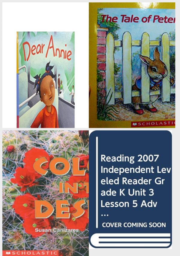 Children's Fun & Educational 4 Pack Paperback Book Bundle (Ages 3-5): Dear Annie Reading Power Works PowerPair Fiction, Social Studies, The Tale of Peter Rabbit, Colors In The Desert Science Emergent Reader Science Emergent Readers, READING 2007 INDEPENDENT LEVELED READER GRADE K UNIT 3 LESSON 5 ADVANCED