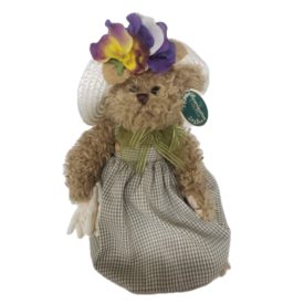 Bearington Bear Collection "Judy Gardening" Jointed 12" Bear Style 1300