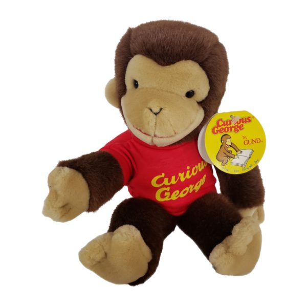 Vintage Gund Curious George Plush Doll 12" Style #7512