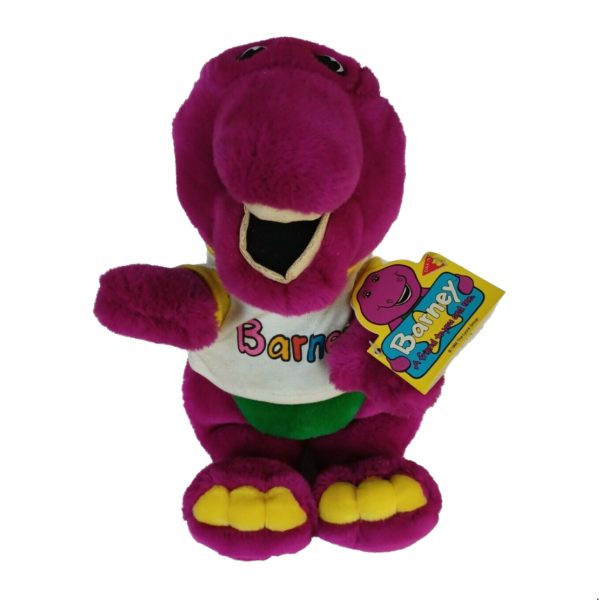 Vintage 1992 Dakin BARNEY 13" Plush Dinosaur