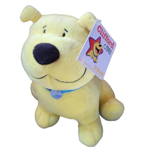 Kohl's Cares Clifford Plush T-Bone Yellow Dog 10"