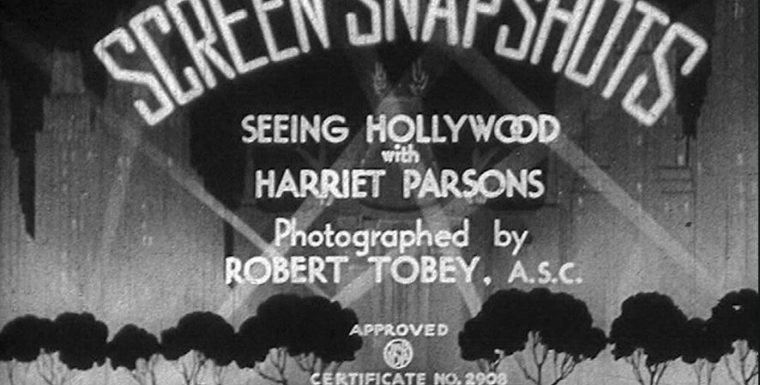 Screen Snapshots Series 16, No. 12