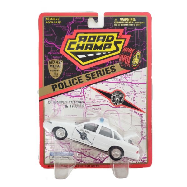 1996 Road Champs Police Series 1:43 Diecast - Washington State Patrol Car