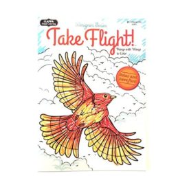 Take Flight Things with Wings to Color Designer Series (Paperback)