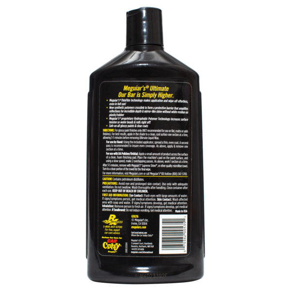 Meguiar's G18216 Ultimate Liquid Wax - 16 oz.